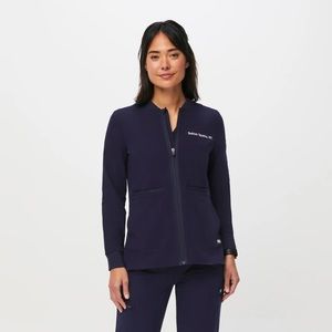 FIGS Bellery Scrub Jacket Navy XXS